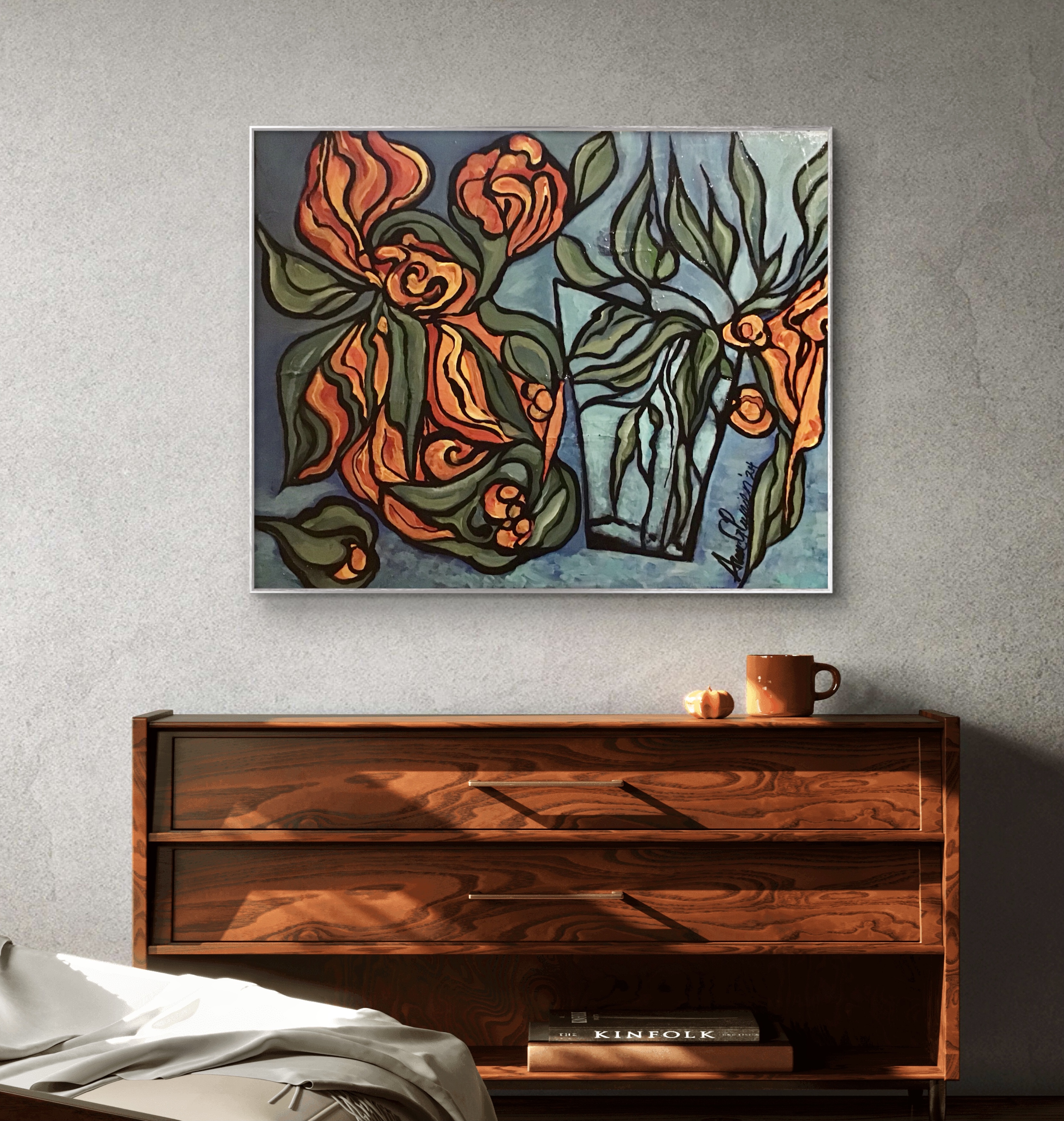 Fleurs dansantes par Anne G. Lupien
